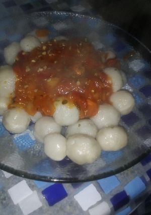Una foto de Ñoquis de Harina(dos ingredientes)