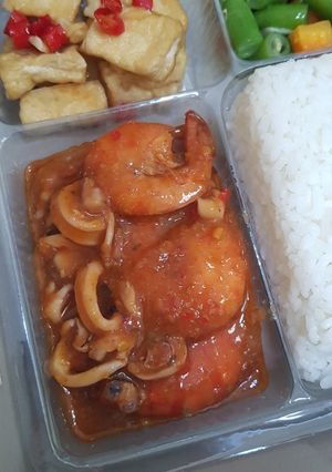 Foto resep Udang Saus Padang