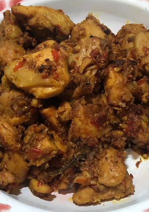 Foto resep Rendang Fillet Paha Ayam Bumbu Lengkap