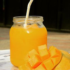 A picture of Mango juice.