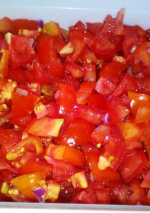 A picture of Kachumbari#4weeeks challenge#charity recipe.