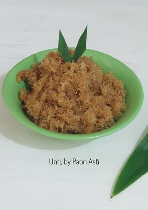 Foto resep Unti Kelapa