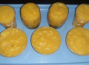Una foto de JALEA DE MANGO VENEZOLANO, Postre De Mango Verde