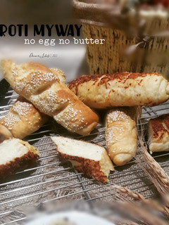Foto resep Roti Myway (no egg no butter)