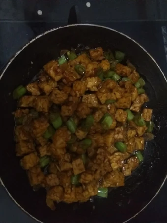 Langkah Mudah untuk Membuat Resep Tumis buncis tempe yang Uenak Anti Ribet, Mantap
