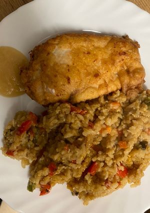 Foto principal de Pollo al limón estilo chino casero