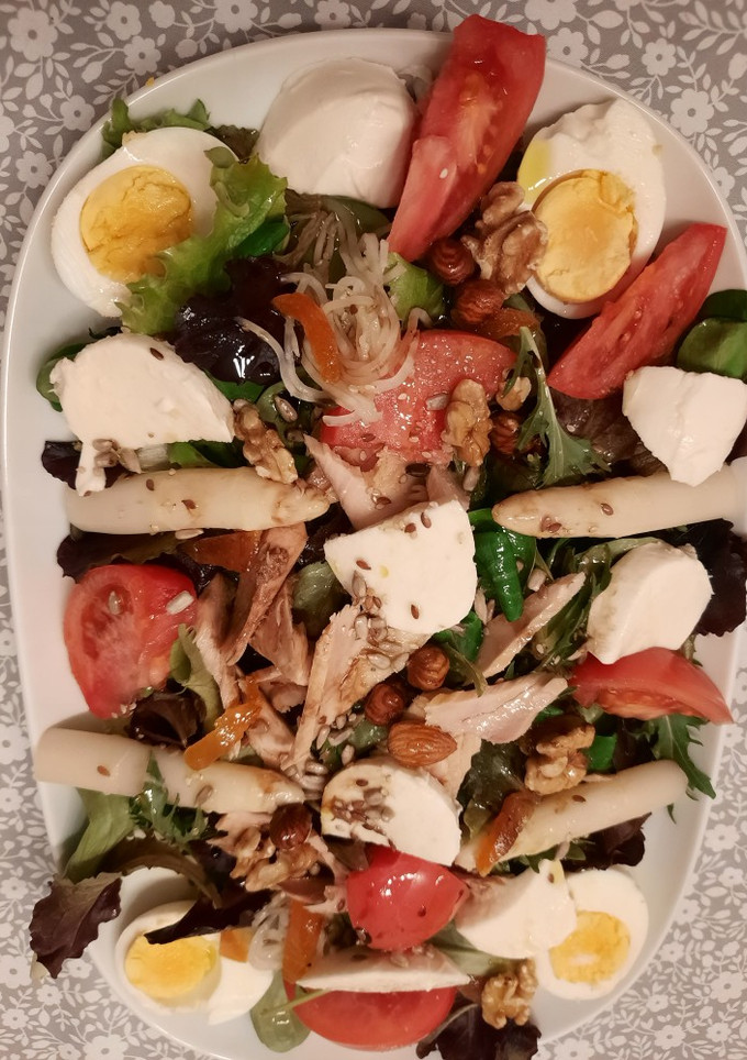 Una foto de Ensalada deluxe
