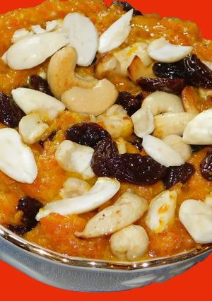 A picture of Carrot Halwa.