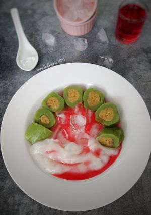 Foto resep Es Pisang Ijo