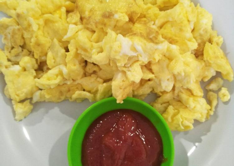 Cara Gampang Menyiapkan Scrumble Egg ala Bumil #BikinRamadanBerkesan #3 Anti Gagal