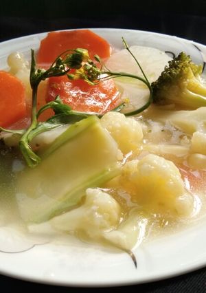 Hình của món Soup rau củ.