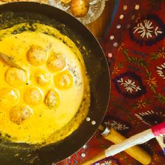 A picture of Karhai Paneer Malai Koftay.
