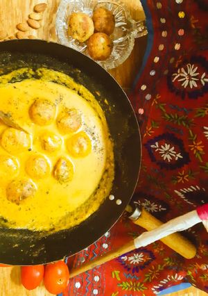 A picture of Karhai Paneer Malai Koftay.