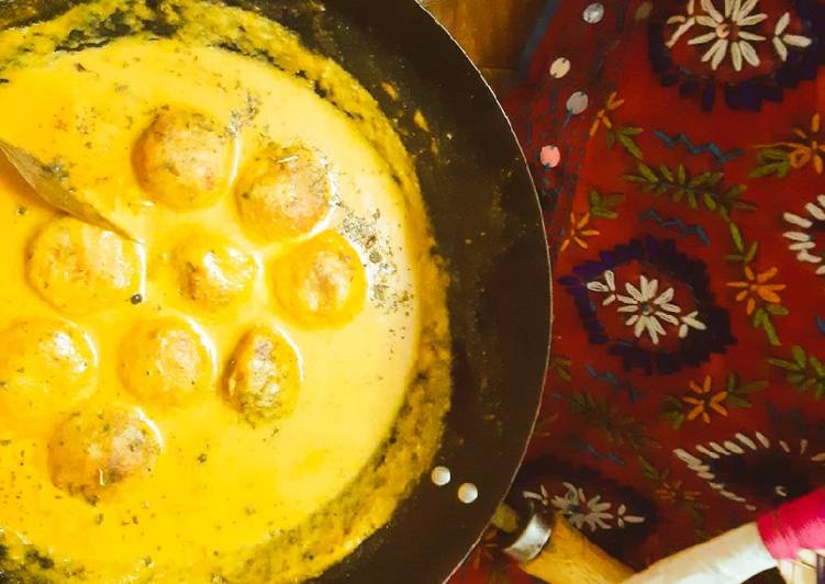 Steps to Prepare Super Quick Homemade Karhai Paneer Malai Koftay