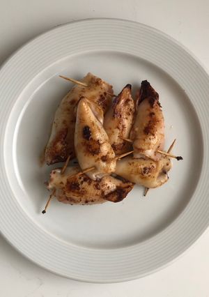 Una foto de Calamares rellenos de verduritas