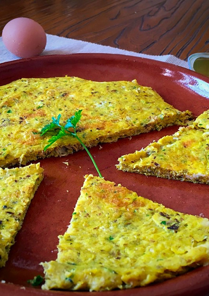 Una foto de Tortilla de sardinas (en lata)