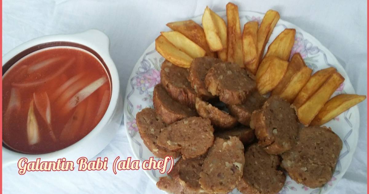 Resep Galantin Babi (ala chef) oleh Ala Chef Cookpad