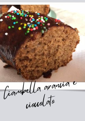 Foto di Ciambella arancia e cioccolato 😋