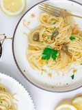 SPAGHETTI AL LIMONE e CUCUNCI