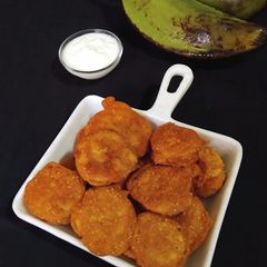 Raw Banana Fritters A picture of Raw Banana Fritters.