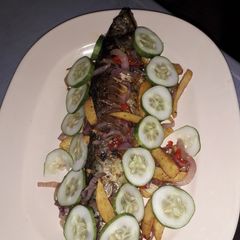 A picture of Roasted fish.
