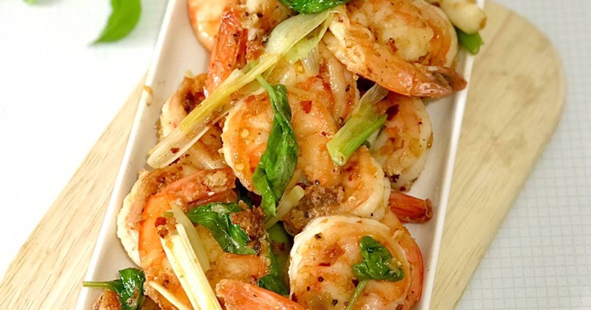 Resep Garlic Butter Shrimp oleh Tinakitchen ( https://youtu.be