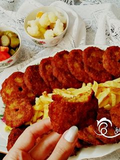 عکسی از دستور کتلت آتنا