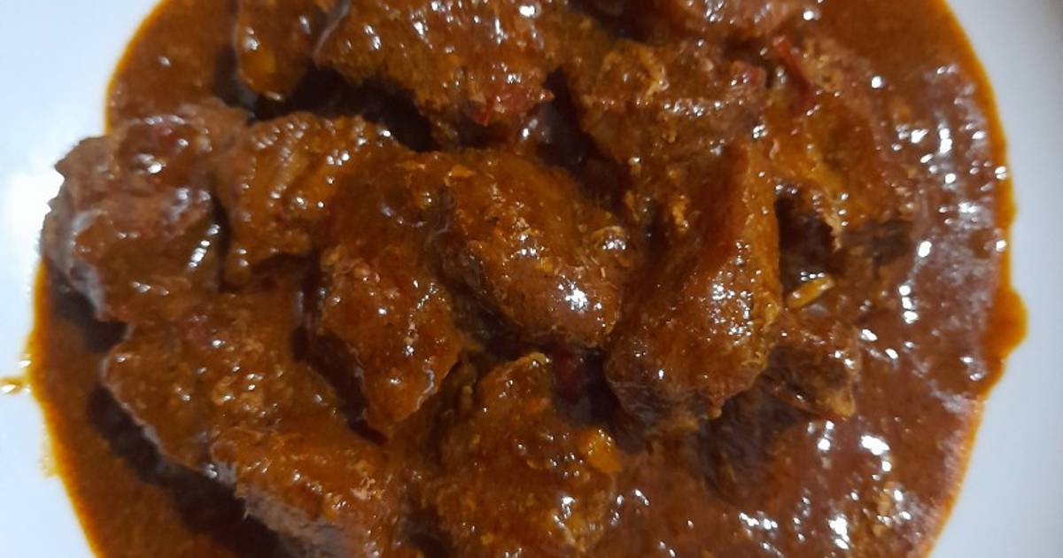 1.495 resep cara membuat rendang pake bumbu jadi enak dan mudah - Cookpad