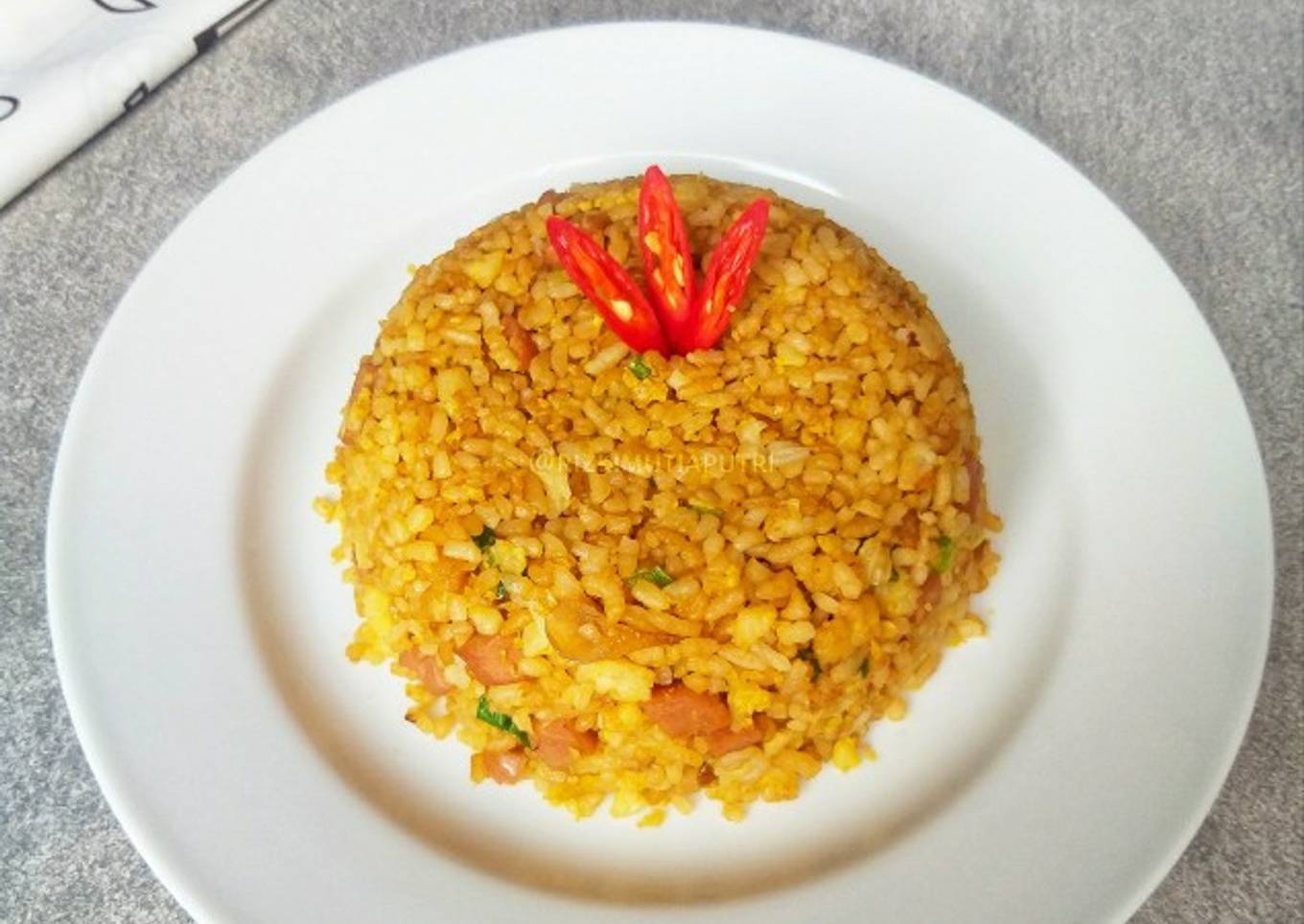 Resep Nasi Goreng Korea, Enak Banget