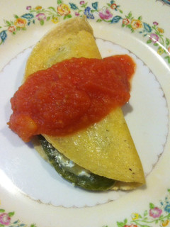 Una foto de Quesadillas con rajas