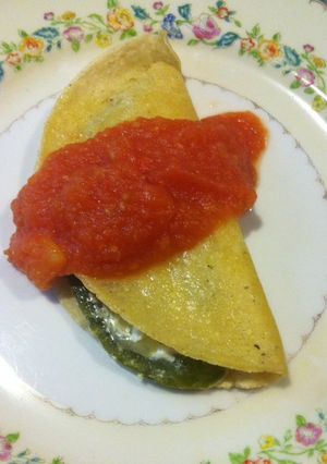 Una foto de Quesadillas con rajas