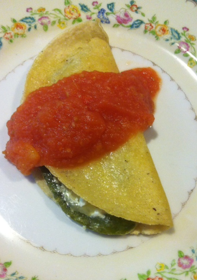 Una foto de Quesadillas con rajas