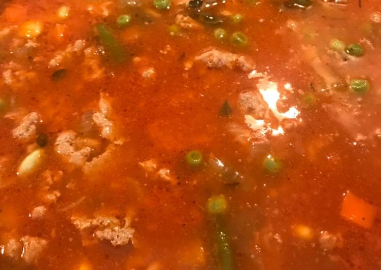 Recipe of Super Quick Homemade Moms minestrone soup