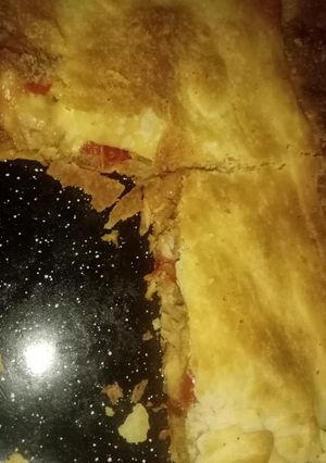 Φωτογραφία της συνταγής Κρεατόπιτα με χοιρινή τηγανιά