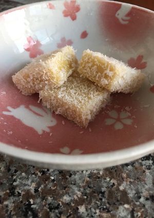 Hình của món Nama bí đỏ.