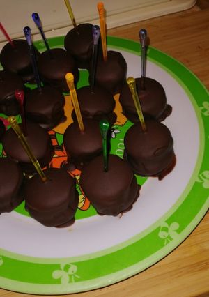Banános piskóta tallér recept fotója