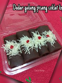 Foto resep Dadar gulung pisang coklat
