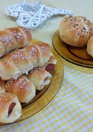 Kelt virslis kiflik recept fotója