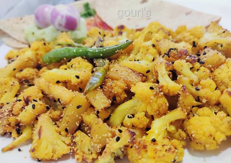 Simple Way to Make Super Quick Homemade Gobhi stir-fry