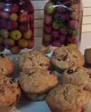 Muffins με ελιές και αλεύρι ολικής