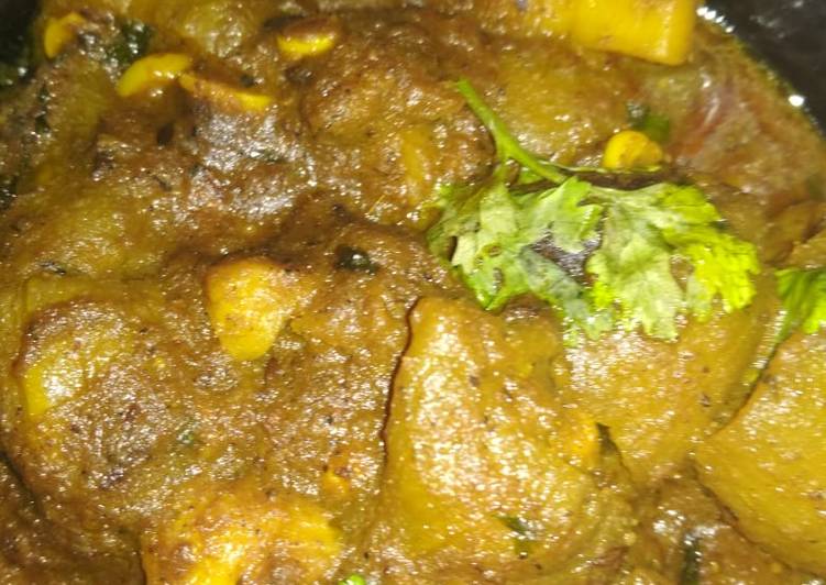 Simple Way to Make Favorite Potatoes and pointed gourd curry
