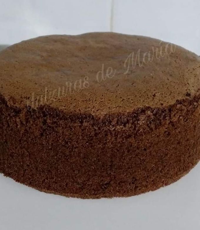 Una foto de Bizcochuelo para torta de chocolate