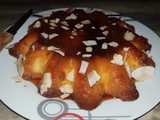 Flan de peras