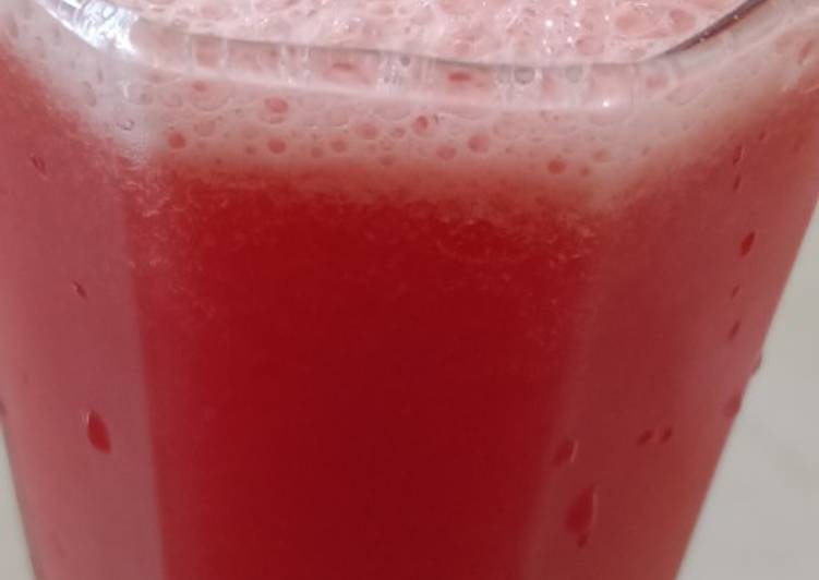 Step-by-Step Guide to Prepare Super Quick Homemade Watermelon lemonade