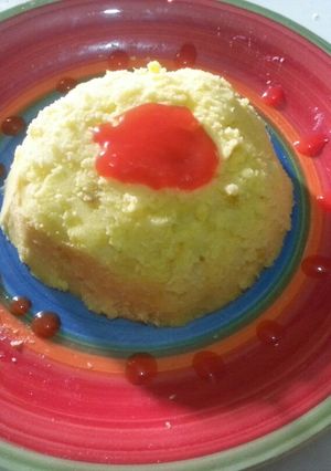 A picture of Mashed potatoes# my mum's contest #.