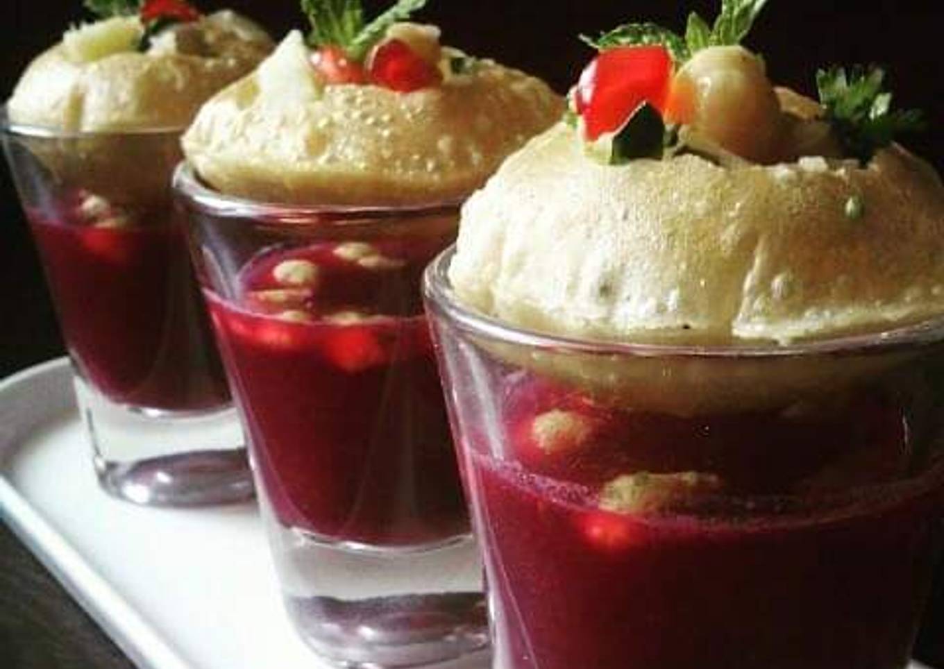 Fusion Golgappa Shots