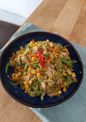 Foto resep Tumis Labu Siam Jagung Wortel