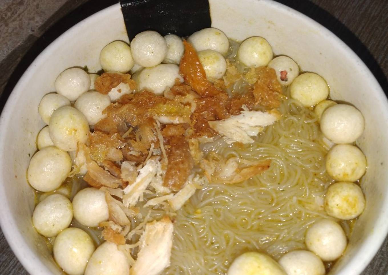 Bihun kuah soto