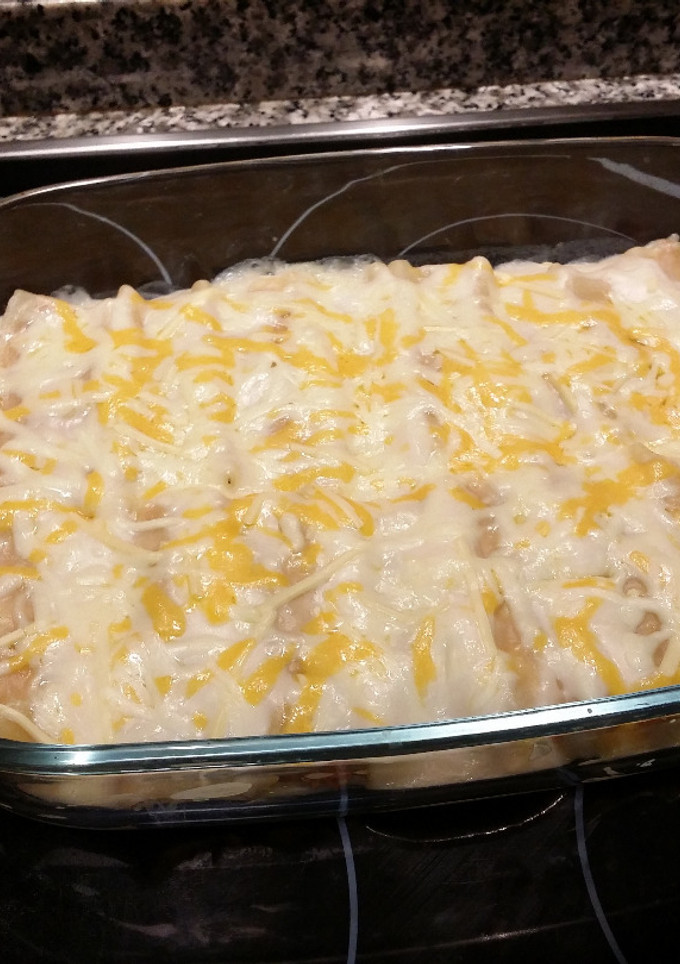Una foto de Canelones de atún muy fáciles