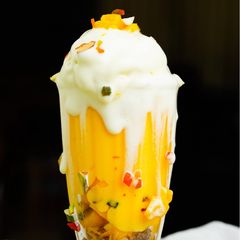 A picture of Taste of Summer: Mango Falooda (pasta meets dessert).